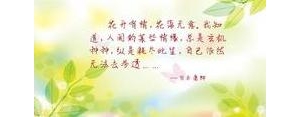 形容花开与人的句子,花开有人陪的句子？